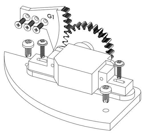 CLARK HengLong�ѥ����֥�ॹˤ�㾺���Ѳ�¤���å�(Elevation Set for HL M1��16015