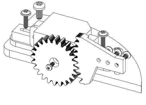 CLARK HengLong�ѥ����֥�ॹˤ�㾺���Ѳ�¤���å�(Elevation Set for HL M1��16015
