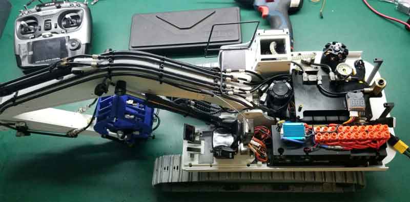 VMINT  1/14  RC model Hydraulic Excavator model E380  ��������٥� (RTR)