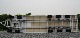 WTB 1/14  �ŵ����㾲�ȥ졼�顼��̤�������ꥸ�ʥ�᥿���Heavy steel metal lower semi trailer flat bed set for 1/14 truck��c217_white