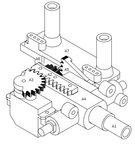 CLARK Mato�ե�᥿�륷�㡼�ޥ�����ѥꥳ�����¤���å�(Upgrade Kit for MATO 1/16 FULL METAL M4(76mm)��16003A