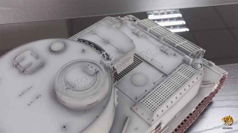 Hooben�ҡ�1/16���ɥ��ġ��ݥ륷���ƥ���������֥��åȡ�VK 4501 TIGER PORSCHE HEAVY TANK tigerP