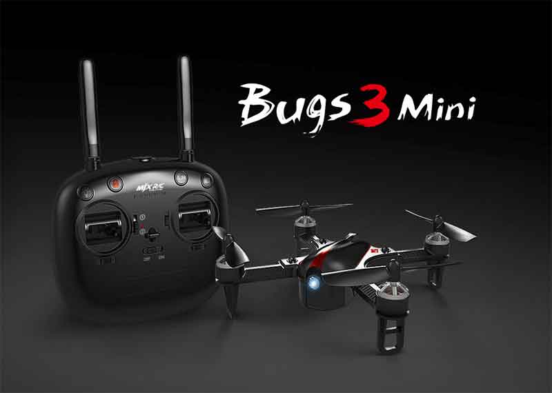 MJX/���ॸ�������å��� B3mini Bugs 3mini 2.4G �졼���󥰥ɥ����� �֥饷�쥹�⡼�����������C5810/D43 32CH FPV��˥�����������°��ǥ�