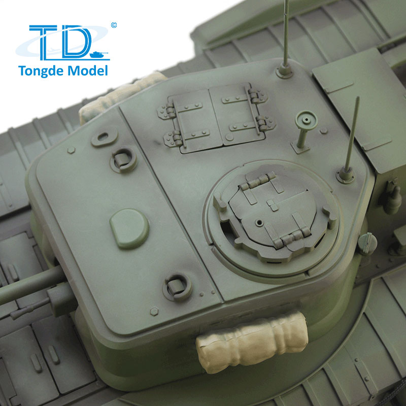 Tongde Model 1/16 㡼 Churchill Mk.VII   2.4GHzʥץܥåץ㥿ԥ顦ץۥ롦BBꥳ롦ɡȯ͡C2310