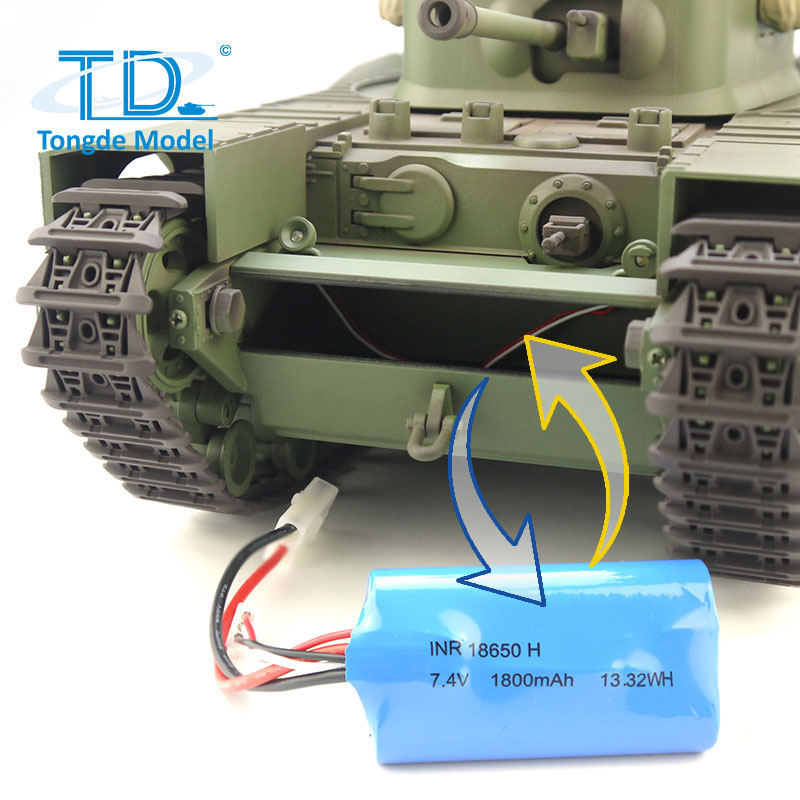 Tongde Model 1/16 㡼 Churchill Mk.VII   2.4GHzʥץܥåץ㥿ԥ顦ץۥ롦BBꥳ롦ɡȯ͡C2310