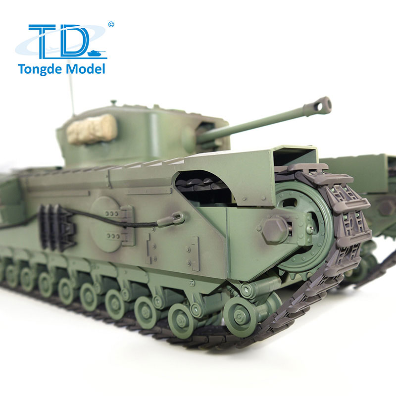 Tongde Model 1/16 㡼 Churchill Mk.VII   2.4GHzʥץܥåץ㥿ԥ顦ץۥ롦BBꥳ롦ɡȯ͡C2310