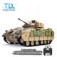 Tongde Model 1/16  M2A2 �֥�åɥ졼 Bradley   2.4GHz�ʥץ��������ܥå������ץ������㥿�ԥ顦�ץ����ۥ����롦BB�ꥳ���롦������ɡ�ȯ����͡�M2121