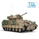 Tongde Model 1/16  M2A2 �֥�åɥ졼 Bradley   2.4GHz�ʥץ��������ܥå������ץ������㥿�ԥ顦�ץ����ۥ����롦BB�ꥳ���롦������ɡ�ȯ����͡�M2121