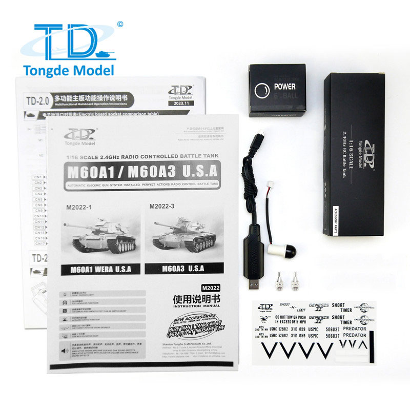 Tongde Model 1/16  M60A1 W/ERA USA  2.4GHzʥץܥåץ㥿ԥ顦ץۥ롦BBꥳ롦ɡȯ͡M2022-1