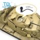 Tongde Model 1/16  M60A1 W/ERA USA  2.4GHzʥץܥåץ㥿ԥ顦ץۥ롦BBꥳ롦ɡȯ͡M2022-1