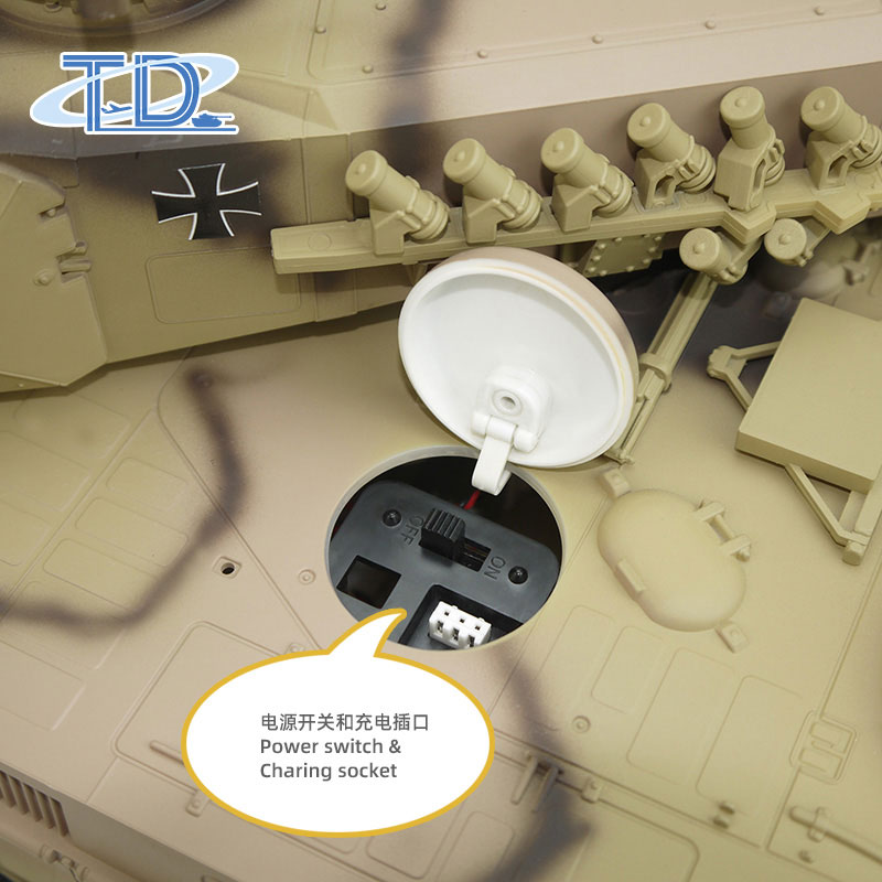 Tongde Model 1/16 쥪ѥ Leopard 2 A7  2.4GHzʥץܥåץ㥿ԥ顦ץۥ롦BBꥳ롦ɡȯ͡L2023