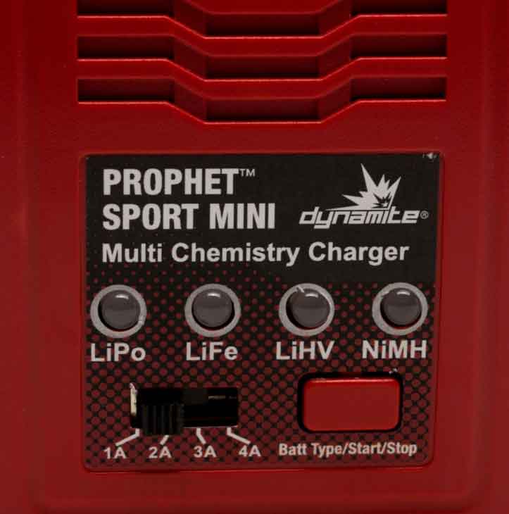 Dynamite  ACХNiMH LiPO LiHV LiFeŴDynamite Prophet Sport Mini 50W Multi-chemistry Charger