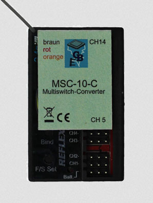 Beier-Electronic  ޥåСMSC-10-CCARSON Reflex Stick MULTI PRO 14 Channel 2,4 GHzѡ