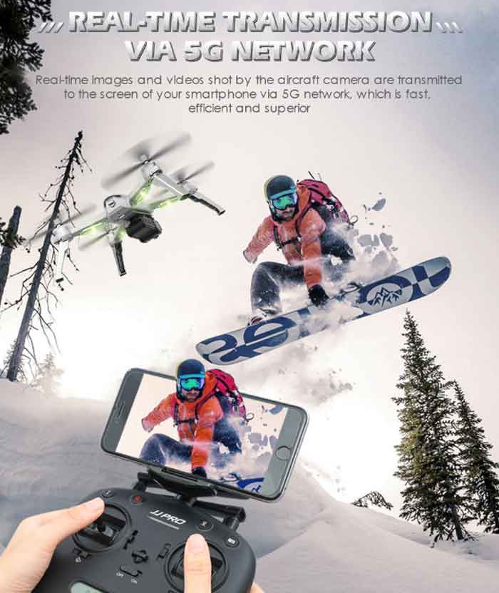 JJRC/륷 EPIK X5 5GWiFi ɥ  6㥤  1080P Wifi FPV GPS ٰݻ RCɥץ