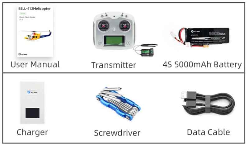 FLY WING�ʥե饤�����󥰡� Bell412 6CH ��������إ�RTF ��ACE����ȥ����顼��M10 GPS��4��֥졼�ɡ�75cm��1100g��25ʬ���ԡ�RC�إꥳ�ץ���RTF��ACE�������楷���ƥ�