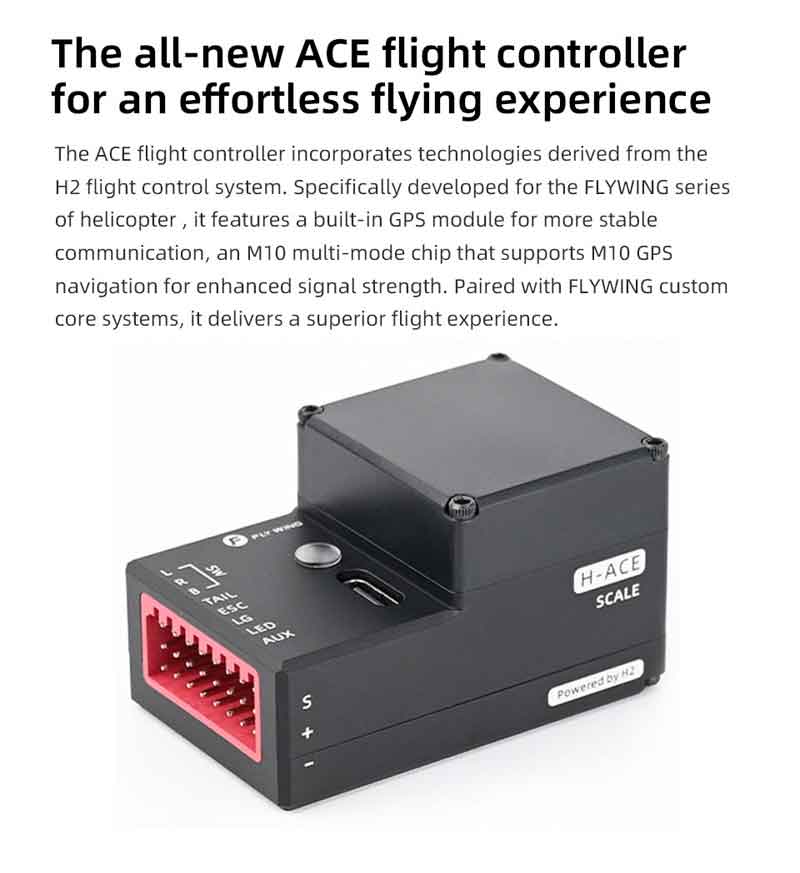 FLY WING�ʥե饤�����󥰡� Bell412 6CH ��������إ�RTF ��ACE����ȥ����顼��M10 GPS��4��֥졼�ɡ�75cm��1100g��25ʬ���ԡ�RC�إꥳ�ץ���RTF��ACE�������楷���ƥ�