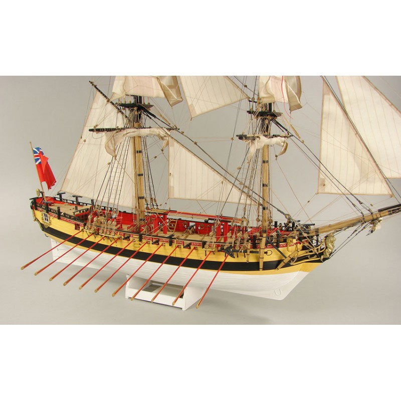 VESSEL-SHIPYARD HMS����ա�HMS Wolf 1754 Laser Cardboard Kit��ZL:029