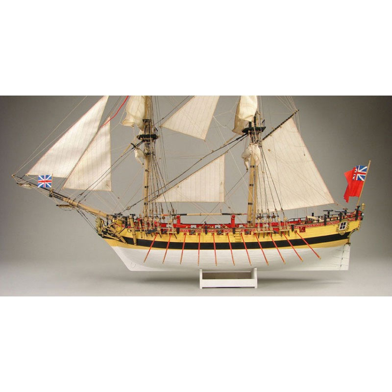 VESSEL-SHIPYARD HMS����ա�HMS Wolf 1754 Laser Cardboard Kit��ZL:029