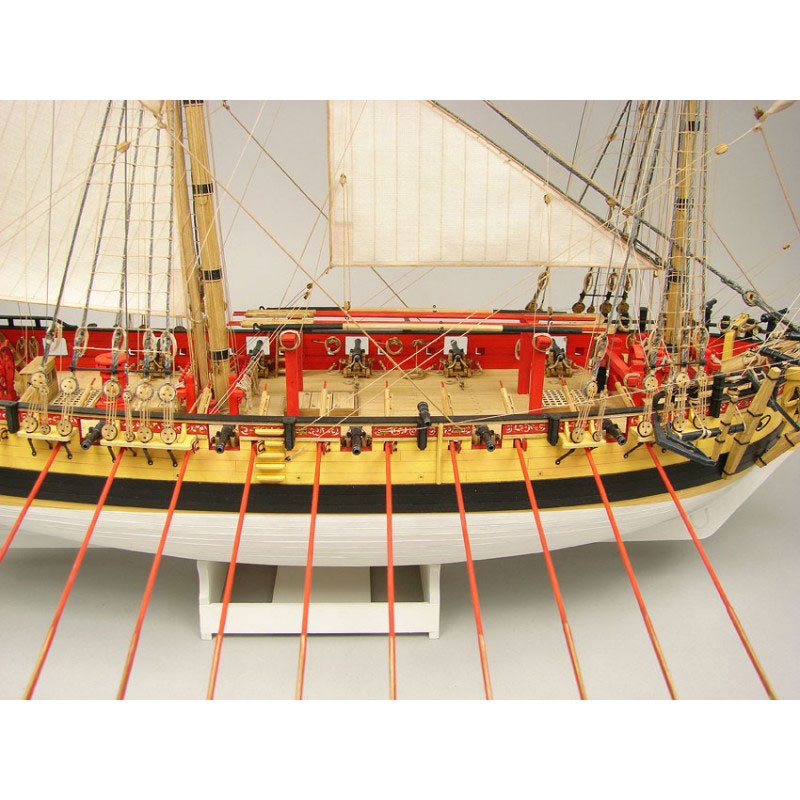 VESSEL-SHIPYARD HMS����ա�HMS Wolf 1754 Laser Cardboard Kit��ZL:029