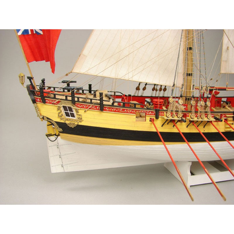 VESSEL-SHIPYARD HMS����ա�HMS Wolf 1754 Laser Cardboard Kit��ZL:029