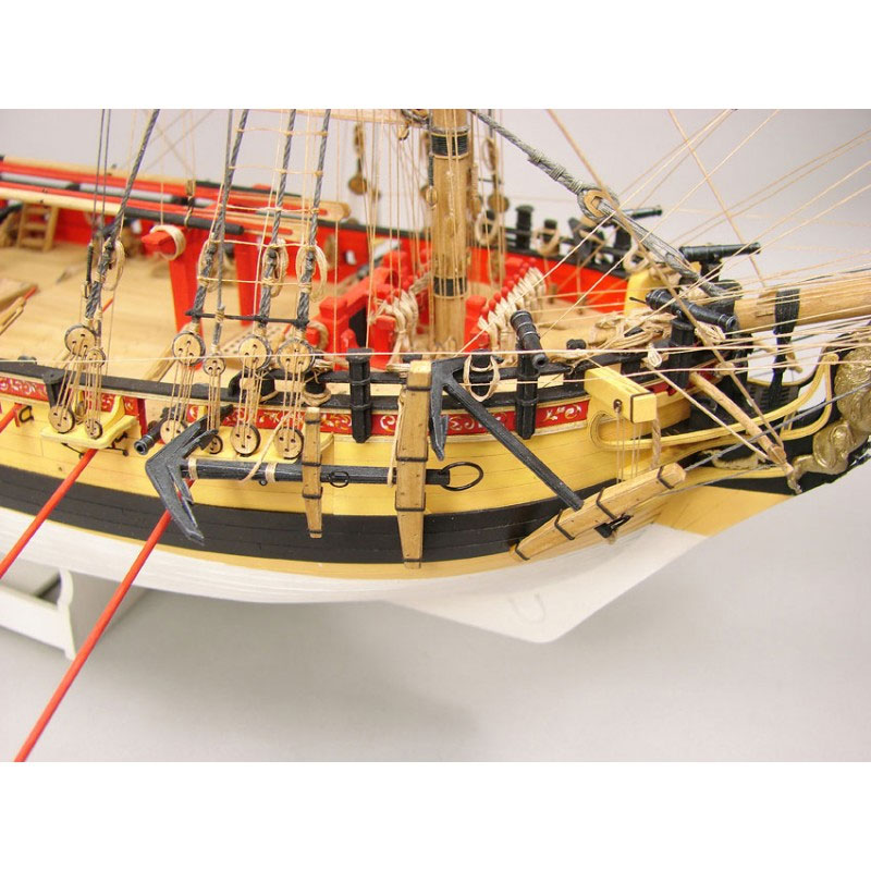 VESSEL-SHIPYARD HMS����ա�HMS Wolf 1754 Laser Cardboard Kit��ZL:029