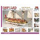 VESSEL-SHIPYARD HMS����ա�HMS Wolf 1754 Laser Cardboard Kit��ZL:029