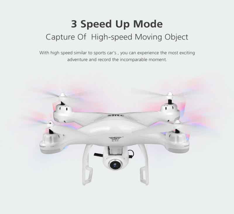SJRC/륷 S20W 2.4G ɥ  6㥤  1080P Wifi FPV ֥GPS ٰݻ RCɥץ