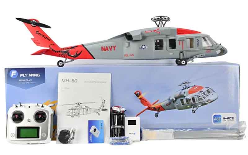 FLY WING�ʥե饤�����󥰡� MH-60R Jayhawk 6CH ��������إ�RTF ��ACE����ȥ����顼��M10 GPS��4��֥졼�ɡ�85cm��1328g��25ʬ���ԡ�RC�إꥳ�ץ���RTF��ACE�������楷���ƥ�