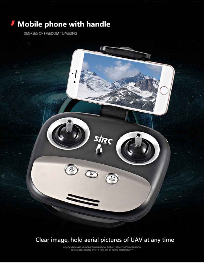 SJRC/�����������������륷���� S70W 2.4G �ɥ�����  6�����㥤��  1080P����� Wifi FPV ���֥�GPS ���ٰݻ� RC�����ɥ��ץ���