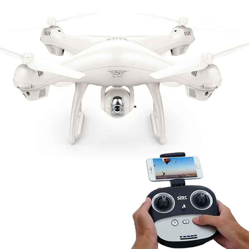 SJRC/�����������������륷���� S70W 2.4G �ɥ�����  6�����㥤��  1080P����� Wifi FPV ���֥�GPS ���ٰݻ� RC�����ɥ��ץ���