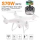 SJRC/�����������������륷���� S70W 2.4G �ɥ�����  6�����㥤��  1080P����� Wifi FPV ���֥�GPS ���ٰݻ� RC�����ɥ��ץ���