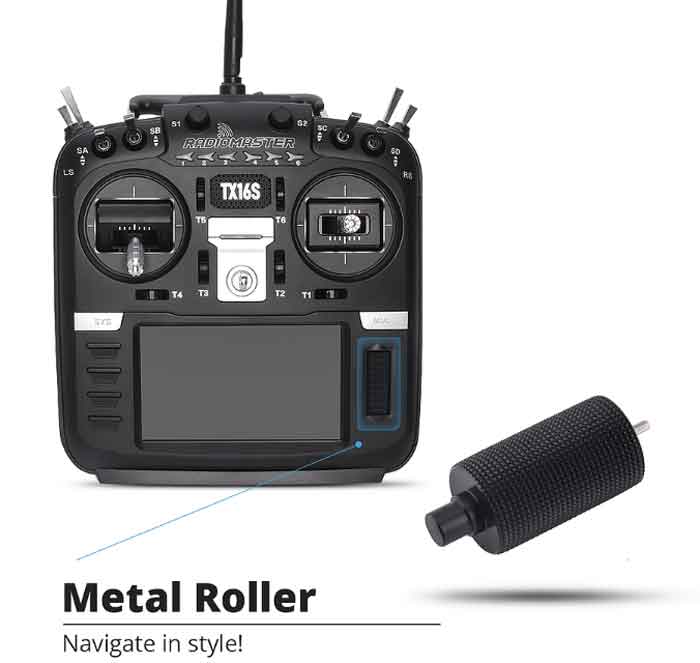 RadioMaster TX16S �����ץ󥽡��� 2.4GHz-16CH �ޥ���ץ��ȥ��� �ץ��������� 4.3�����LCD�դ� �ʥ⡼��1�� ��Ŭ������ˡǧ�ںѡ�TX16S (Hall sensor gimbal) (HP157-0001-A-M1)��