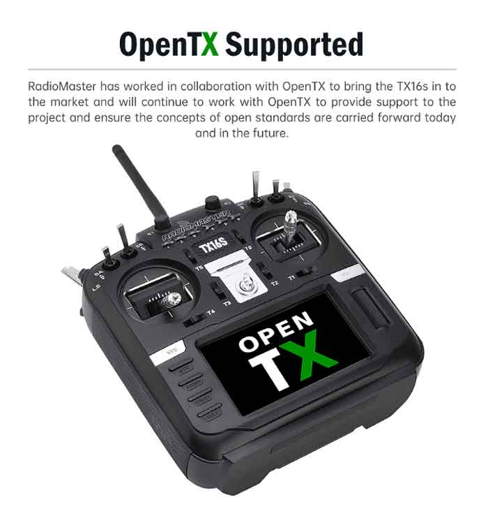 RadioMaster TX16S �����ץ󥽡��� 2.4GHz-16CH �ޥ���ץ��ȥ��� �ץ��������� 4.3�����LCD�դ� �ʥ⡼��1�� ��Ŭ������ˡǧ�ںѡ�TX16S (Hall sensor gimbal) (HP157-0001-A-M1)��