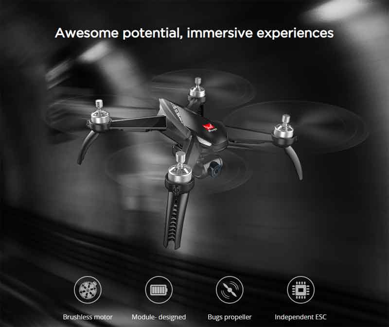 MJX/ॸå B5W Bugs 5W 2.4G ɥ  6㥤  1080P Wifi FPV GPS ٰݻ RCɥץ