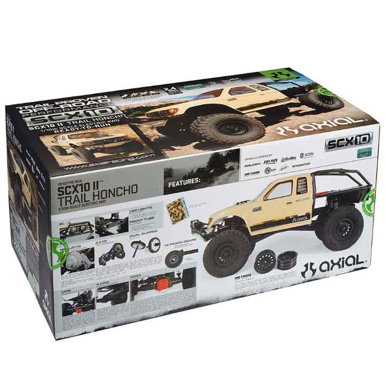 AXIAL  New�ȥ쥤��ۥ����RTR��Axial 1/10 SCX10 II Trail Honcho 4WD w/LEDs RTR��AX90059