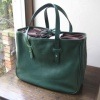 【CI-VA】チーバ レザートートバッグ(巾着付き) 1350VOLA VERDE (Color グリーン)