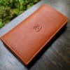 【IL BISONTE】イルビゾンテ レザー 二つ折り財布 5442404840 (COL ヤキヌメ/レッド)