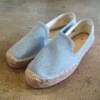 【SOLUDOS】 ソルドス SMOKING SLIPPER PLATFORM DENIM color Denim Sky