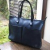 【CI-VA】チーバ レザー レザー ハンドバッグ 2042VOLA (Color BLUEネイビー)
