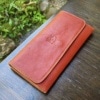 【IL BISONTE】イルビゾンテ Vacchetta Vintage バケッタビンテージレザー 長財布 5412307940 (COL SAFFRONサフラン)