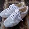 【maccheronian】マカロニアン レディース キャンバス*レザースニーカー 限定モデル 「地球に還る」〜Return to mother earth〜 2039FS BIO HOTEL コラボモデル