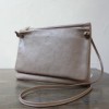 【CI:VA】チーバ 2連レザーポシェット 2172OPACA GRIGIO (Color グレー)