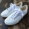 【maccheronian】マカロニアン レディース レザースニーカー 0039L WHITE