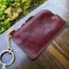 【IL BISONTE】 イル・ビゾンテ Vacchetta Vintagerレザー コイン/キーケース 5422305210 color ダークブラウン