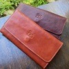 【IL BISONTE】イルビゾンテ Vacchetta Vintage バケッタビンテージレザー 長財布 5412307940(ブラウン/ダークブラウン)