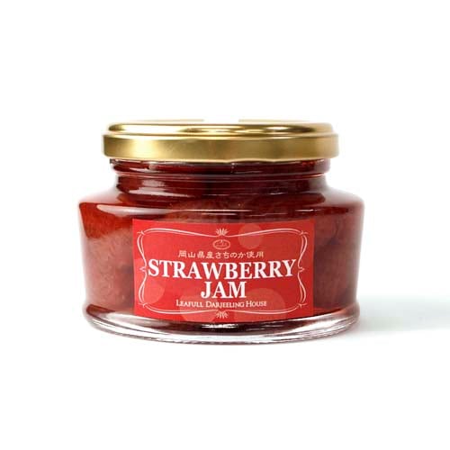 岡山県産さちのか使用 ストロベリージャム｜ダージリン紅茶専門店