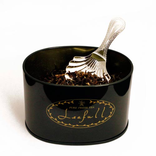 ティーキャディースプーン シェル｜ダージリン紅茶専門店 リーフル