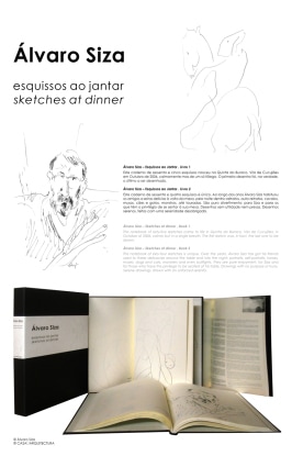 Álvaro Siza sketches at dinner アルヴァロ・シザ Álvaro Siza sketches at dinner アルヴァロ・シザ アルヴァロ・シザ