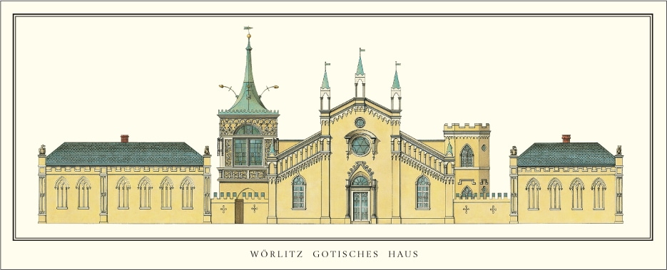 Poster 335：W&ouml;rlitz, Gotisches Haus
