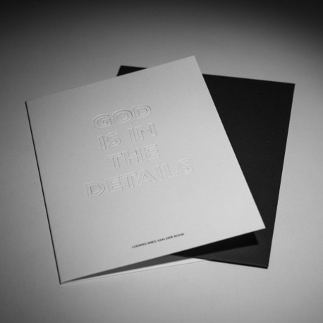 GOD IS IN THE DETAILS CARD